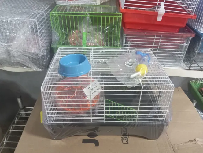 Gaiola para hamster a pronta entrega, diversas cores e modelos 