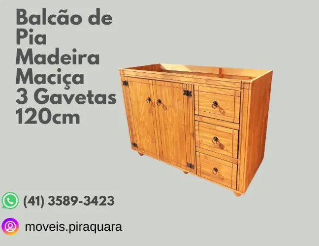 Balcão de Pia 120 CM