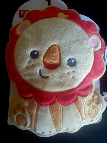 Almofadas decorativas Leão Amiguinhos da Fisher Price