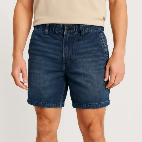 Short Jeans/Sarja Abercrombie & Fitch Original M | Cós Elástico | Conforto | NY