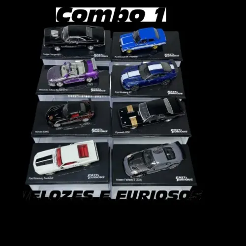 Miniaturas da Coleção Velozes e Furiosos - Luppa escala 1:43
