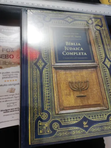 Bíblia Judaica Completa - David H. Stern capa dura nova na embalagem