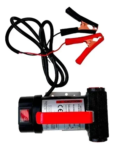 Bomba P/ Transferencia De Diesel Steels 12v 40l/min C/ Mang.