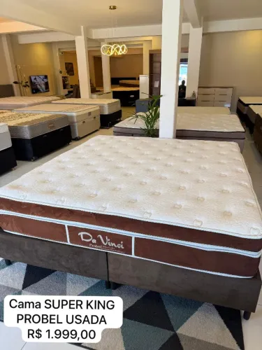 Colchão KING PROBEL PILLOW TOP - Entrego!