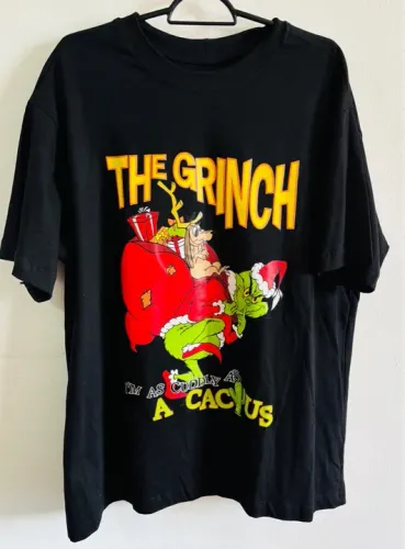 Camiseta Preta The Grinch
