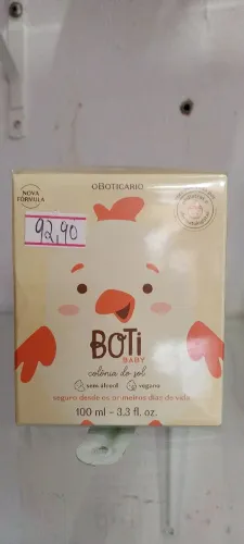 Colônia boti baby o Boticário  De R$92,90 Por R$75,00