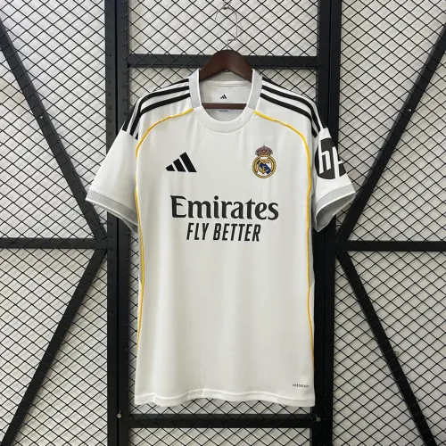 Camisa Real Madrid 25/26 pronta entrega Versão Fã Tam. M e G