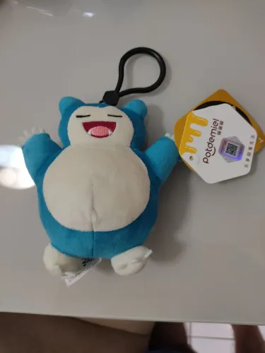 Pingente Pokémon Snorlax de pelúcia
