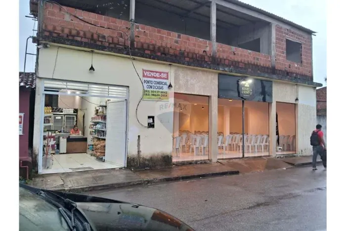 "Investimento Ideal: Imóvel Comercial e Residencial AL" Ponto comercial com 2 casas e 1 ga