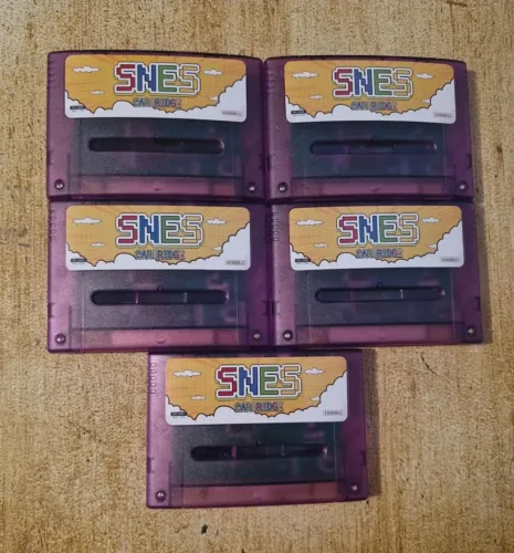 Everdrive SNES Super Famicom com jogos