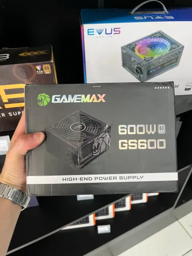 Fonte GAME MAX 80 Plus Bronze - 600w 