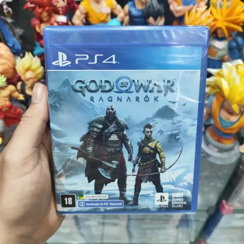Jogo PS4 God Of War Ragnarok NOVO LACRADO - FAÇO ENVIO