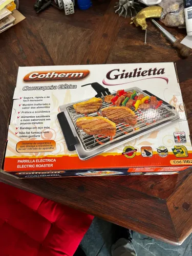 Churrasqueira Elétrica Cotherm Giulietta, modelo 1162.