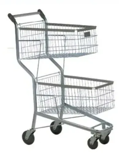 CARRINHO DE SUPERMERCADO 90 L NOVO