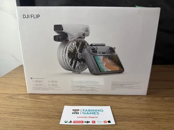 DRONE DJI FLIP FLY MORE COMBO COM 3 BATERIA NOVO/LACRADO