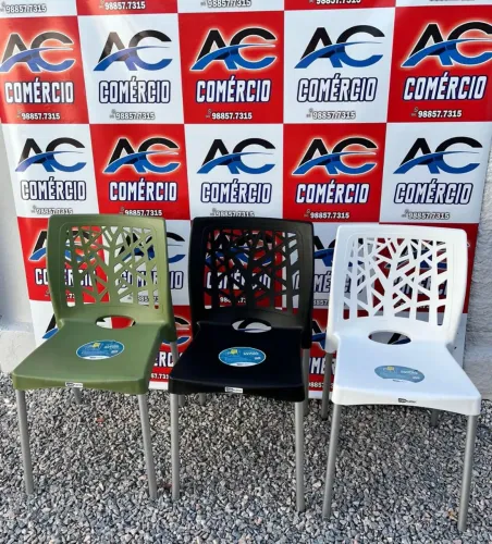 MEGA PROMOÇÃO DE CADEIRAS FORTEPLASTICO NATURE 89,99 AVISTA OU 99,99 NO CARTÃO