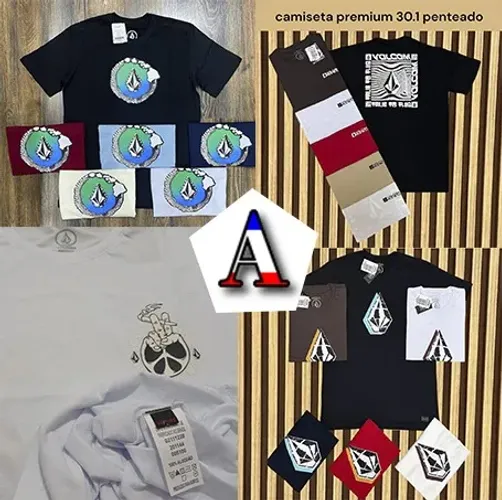 Camisetas no atacado no brás - Somos Fornecedor Camisa de Marca para revender Camiseta TOP