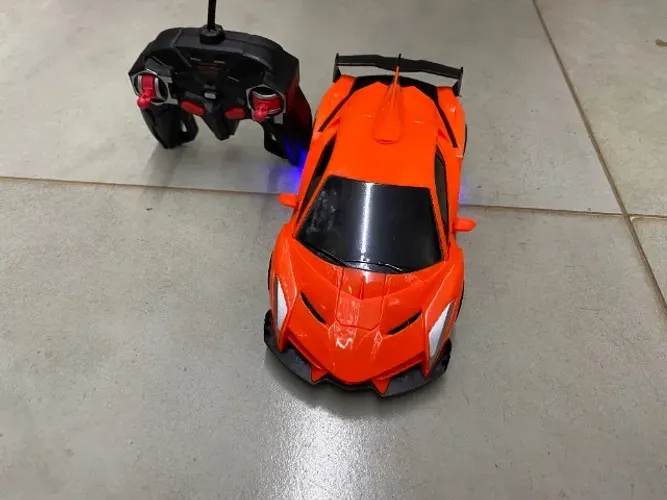 Carrinho com Controle Remoto  JMD Toys Racing Your Text 1:16 MD-19250