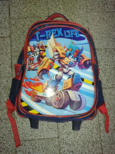 Mochila carrinho TRANFORME