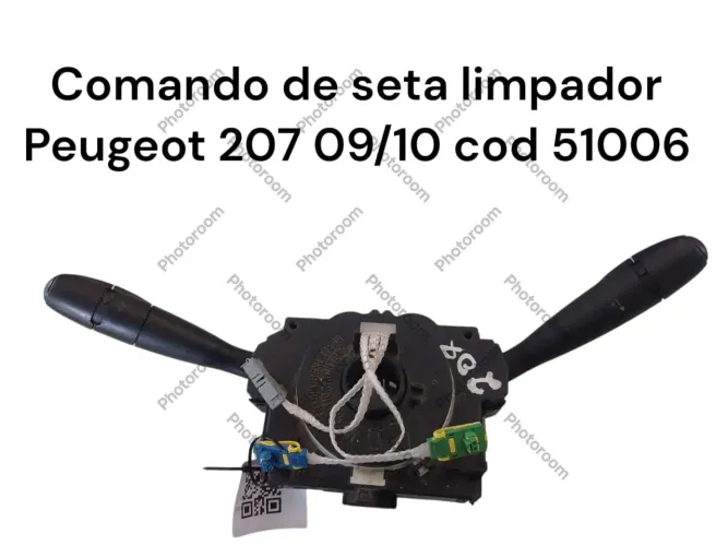 Comando de seta limpador Peugeot 207 09/10 cod 51006