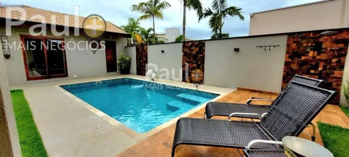 Sobrado à venda em Paulínia, Residencial Villa Lobos, com 4 suítes, com 408 m²