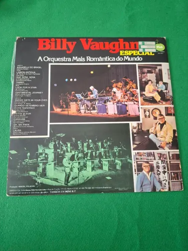 Vinil billy vaughn a orquestra mais romântica do mundo lp