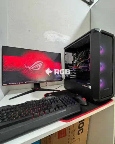 PC Gamer i5 10400F RTX 3050 16GB RAM 480GB SSD H510 RGB Cougar Archon 2