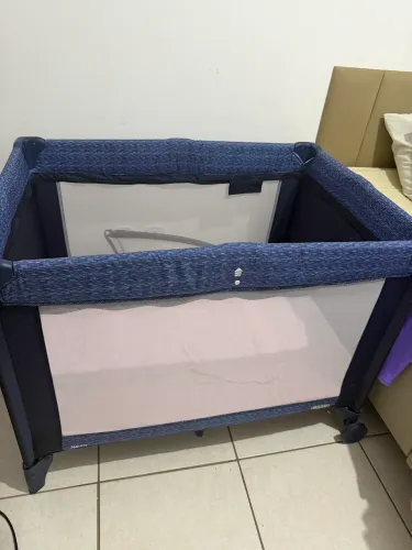 Berço cosco nanny + colchão ortobom