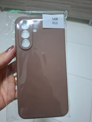 Capa celular a56 marrom nova