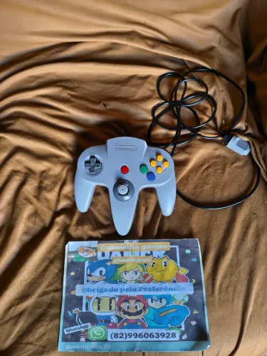 Controle original Nintendo 64