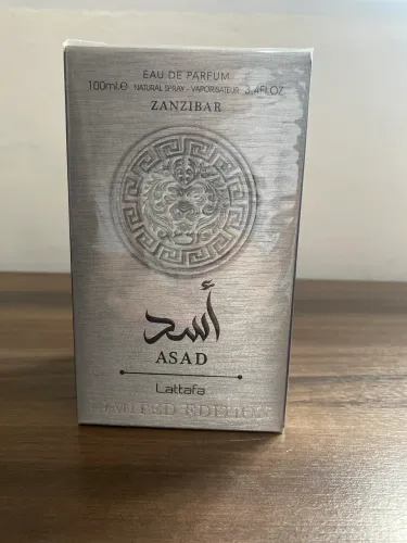 Perfume Lattafa Asad Zanzibar Limited Edition 100ml - original - lacrado