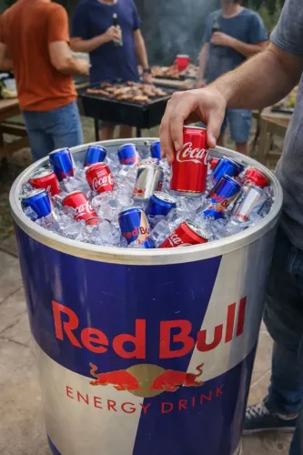 cooler red bull