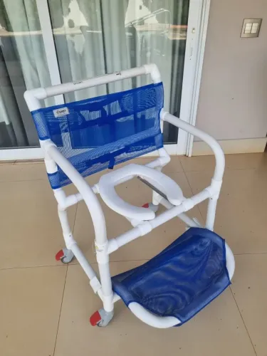 Cadeira De Banho De Pvc, Para Obesos Marca Carci (Usado)