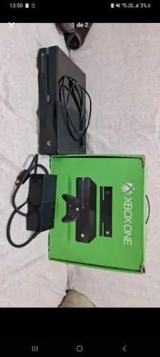 XBOX ONE + monitor simples de brinde