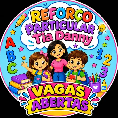 Reforço escolar Tia Danny.