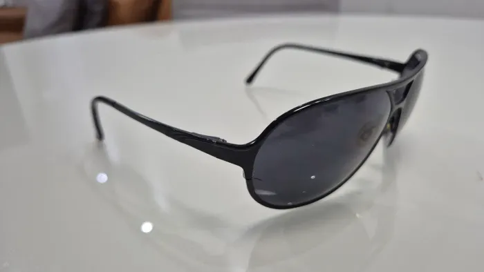 Óculo de sol - Puma Aviator Black metal - Paso Roble PU150060