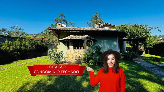 Casa com 4 dormitórios para alugar, 450 m² por R$ 13.840,00/mês - Olho D'Água - Mairiporã/