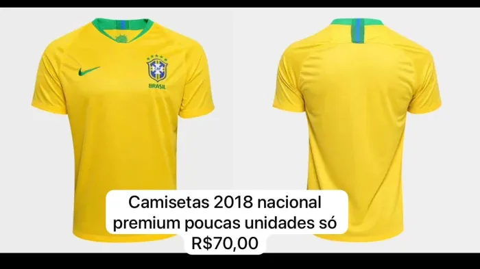 Camiseta brasil modelos masculino e feminina