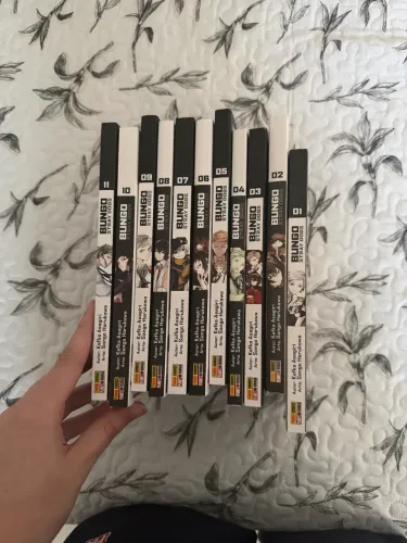Bungo stray dogs 1-11 editora panini