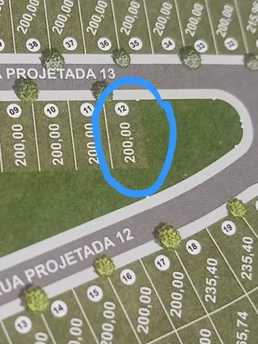 Repasse de terreno no loteamento reserva armonia