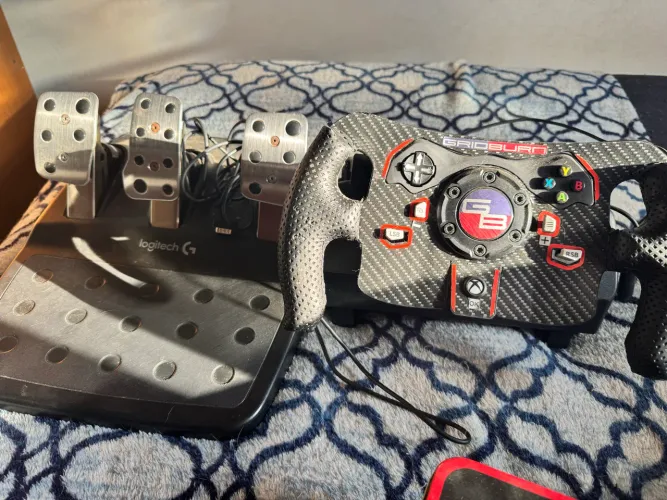 G920 com mod de aro e pedal célula de carga