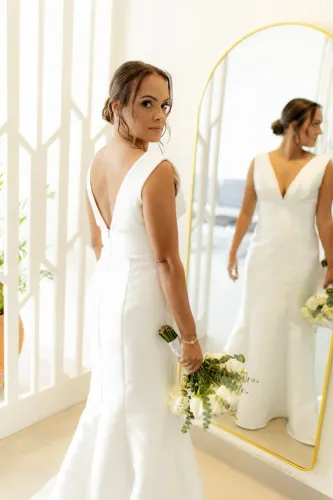 Vestido de Noiva e Daminhas 