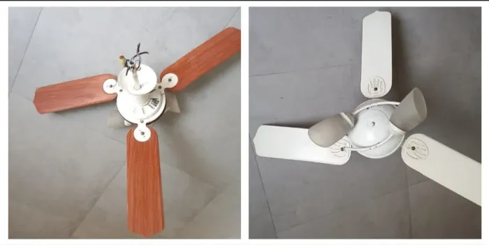 02 ventiladores teto antigo
