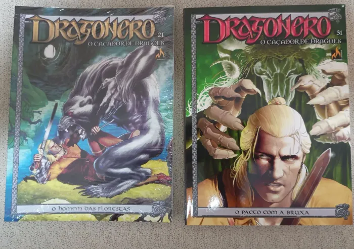Revistas Dragonero 21 e 31, $30 por edição