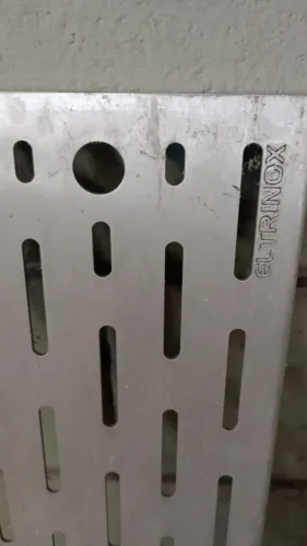 Grelha aço inox cozinha industrial