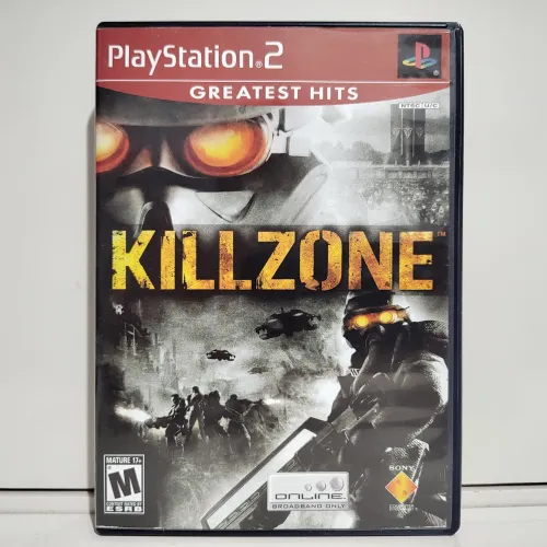 Killzone PS2 Original Americano Completo Mídia Física Seminovo CIB
