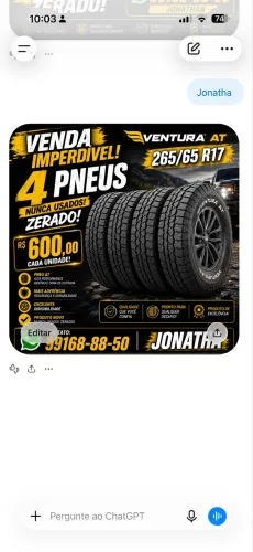 Pneu novo