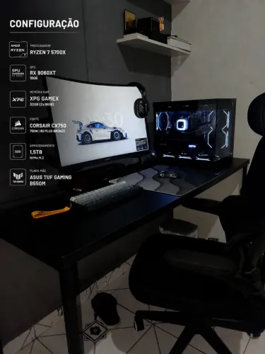 Pc gamer so 3 meses de uso tambem negocio as peças separadas 