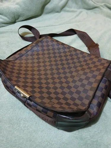 Bolsa Louis Vuitton Transversal Damier Ébène Original