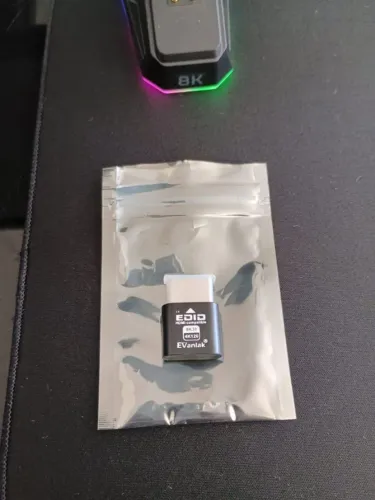 Emulador de tela Edid Hdmi 144hz 8k de transmissão